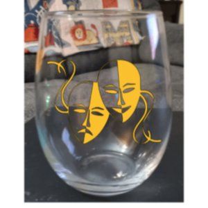 Drama Mask Decal